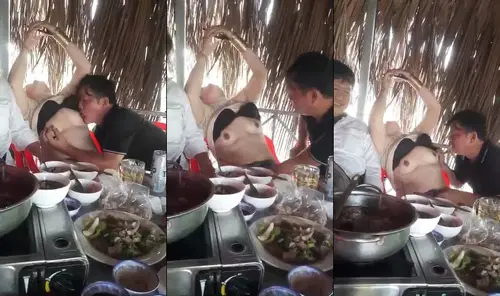 Về miền Tây nhậu được bạn chiêu đãi món đặc sản tại bàn